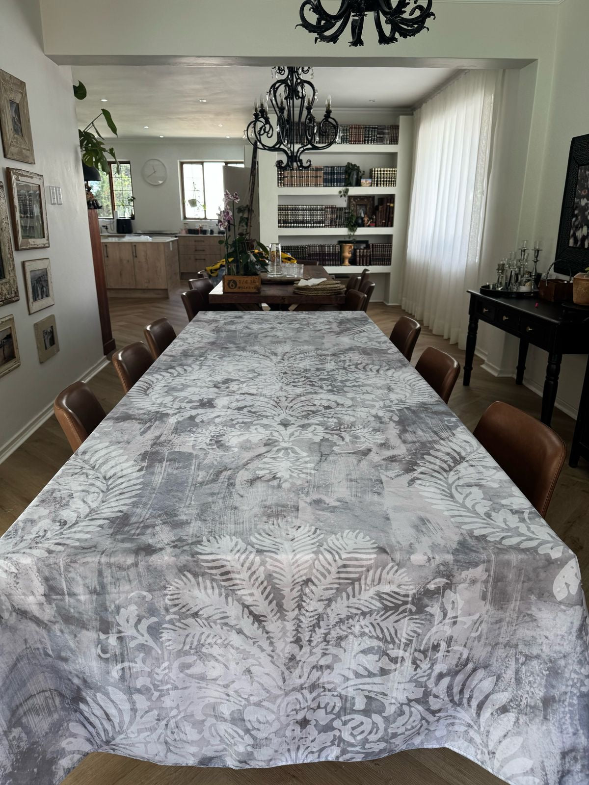 Antique Ornamental Vinyl Tablecloth