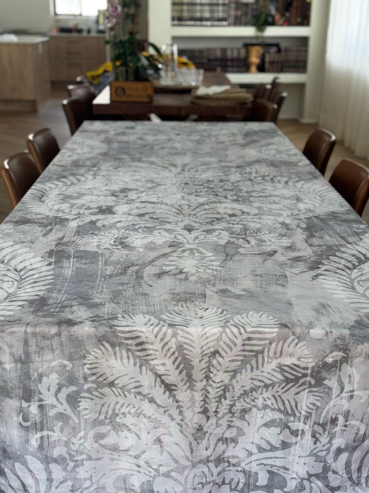 Antique Ornamental Vinyl Tablecloth