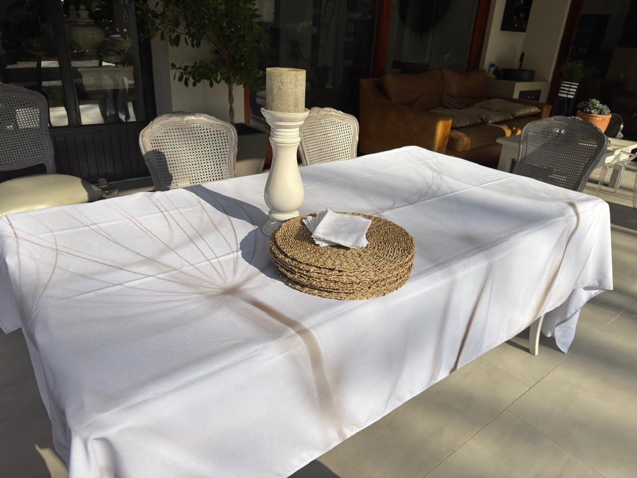Dandelion Round Material Tablecloth