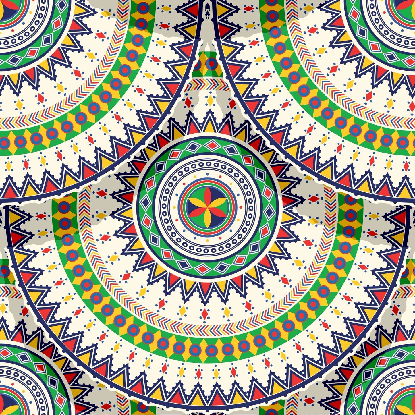 Shwe Shwe Medale Vinyl Tablecloth