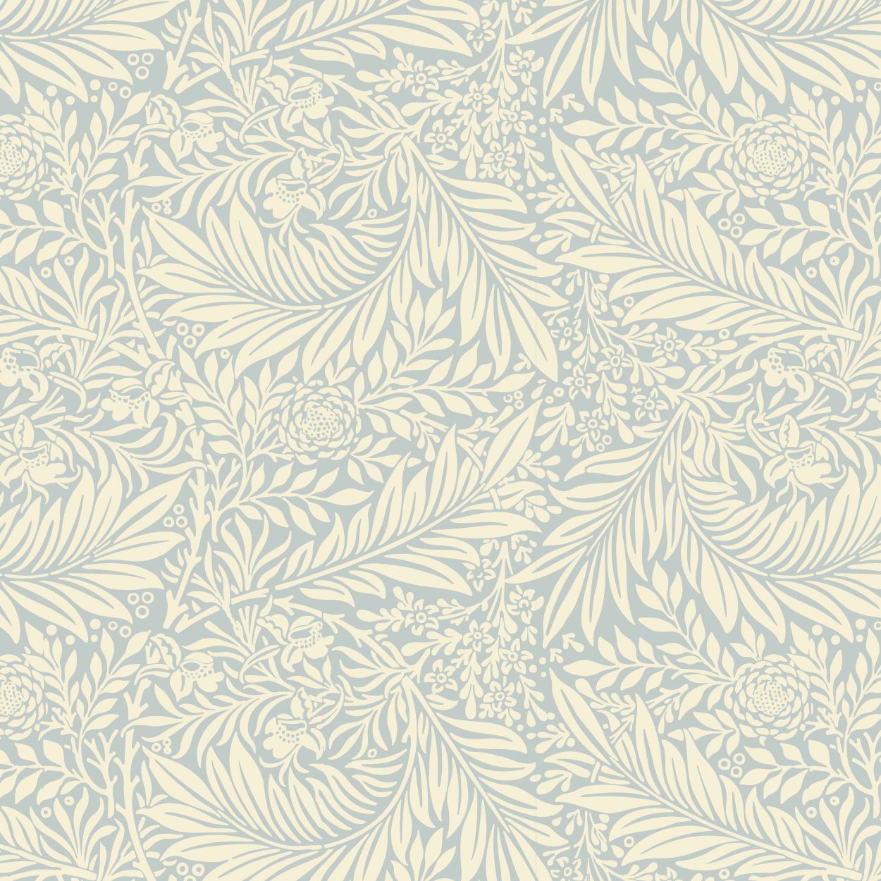 Floral Fronds Wipeable Placemats