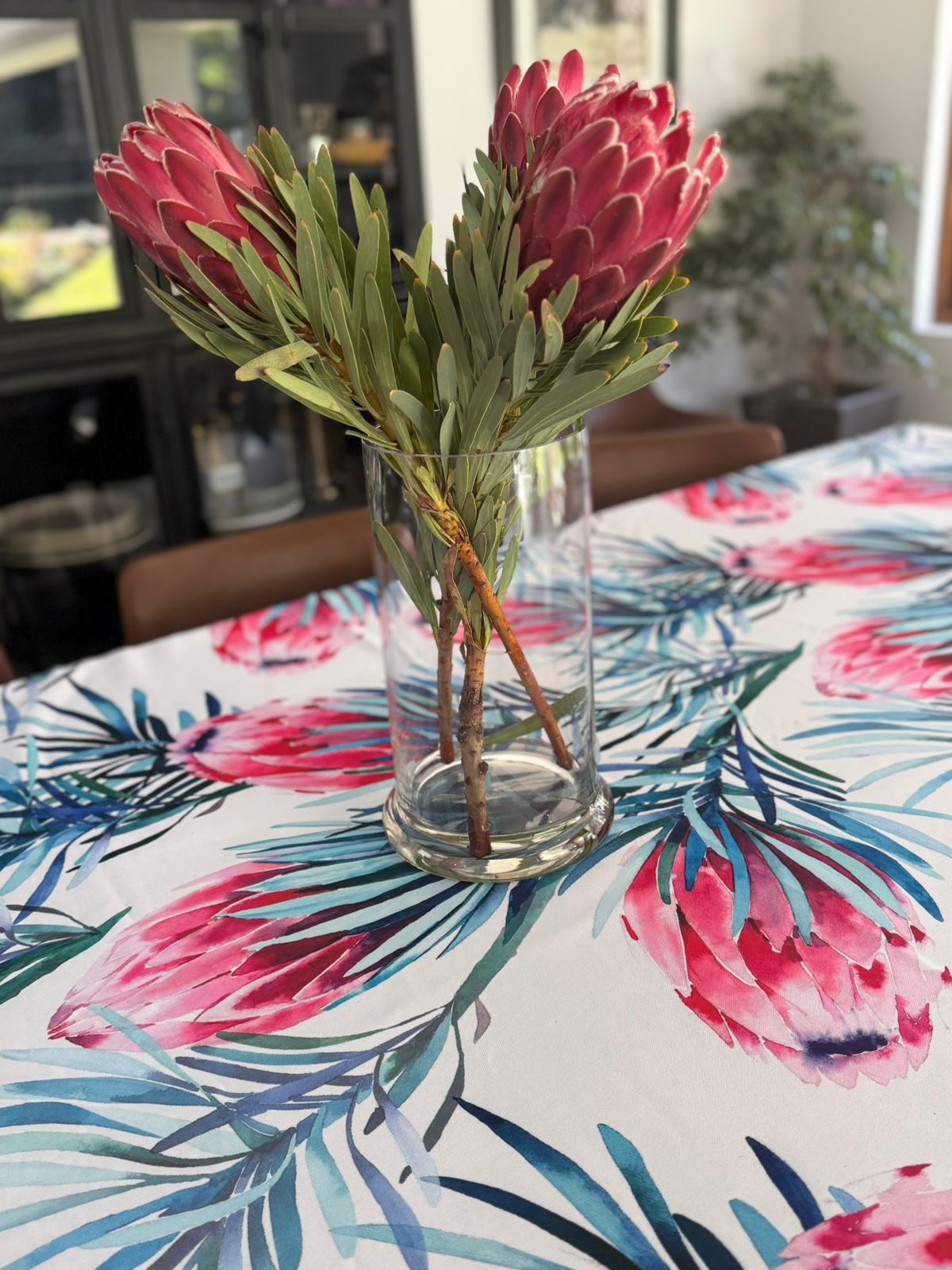 Proteas Round Material Tablecloth