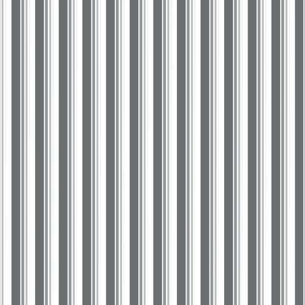 Black & Grey Stripes Vinyl Tablecloths