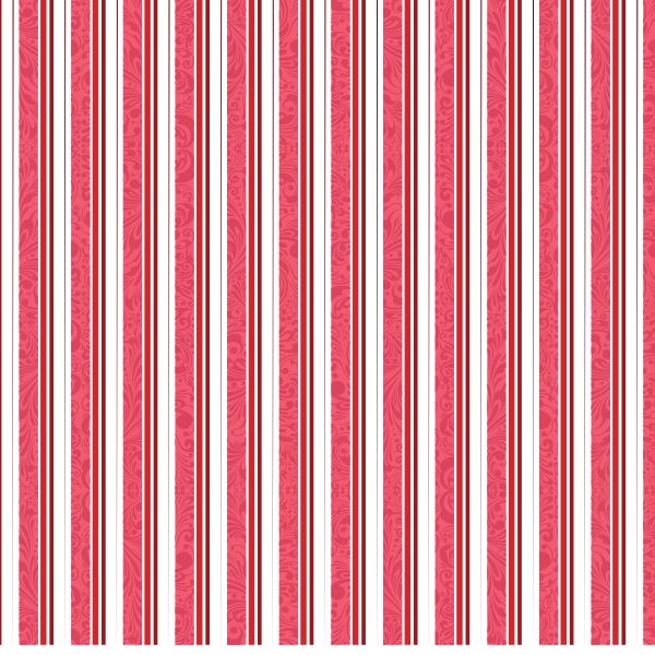 Red Stripes Vinyl Tablecloths