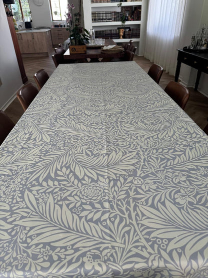 Floral Fronds Round Material Tablecloth