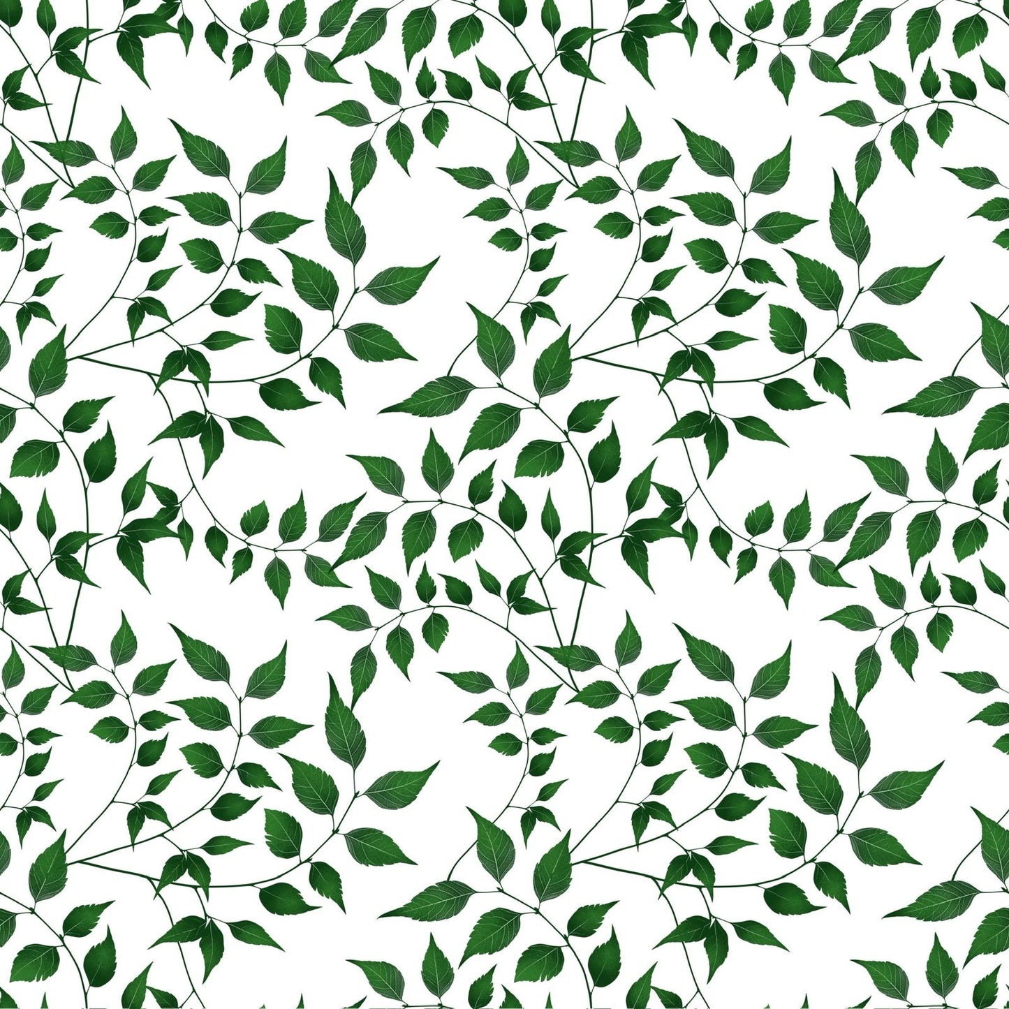 Delicate Greens Vinyl Tablecloth