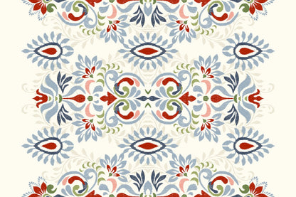 Retro Round Material Tablecloth