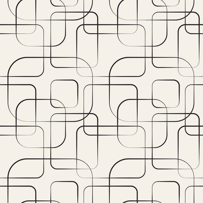 Angles Round Material Tablecloth
