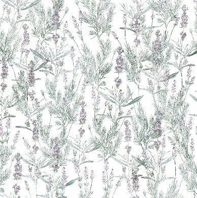 Lavender Material Tablecloth