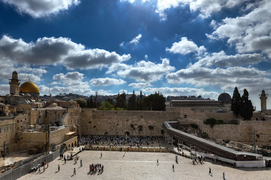 Kotel by Day Sukkah Walls