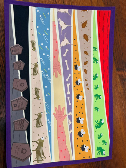 Ten Plagues Wipeable Placemats