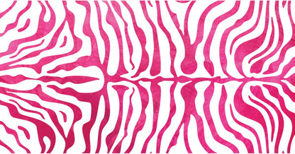 Pink Tiger Material Tablecloth