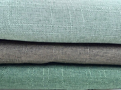 Sage Round Linen Look Tablecloth