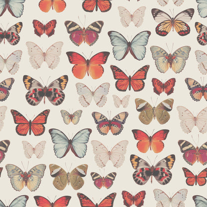 Vintage Butterfly Vinyl Tablecloth