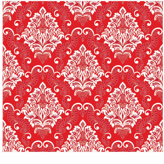 Ornamental Cerise Material Tablecloth