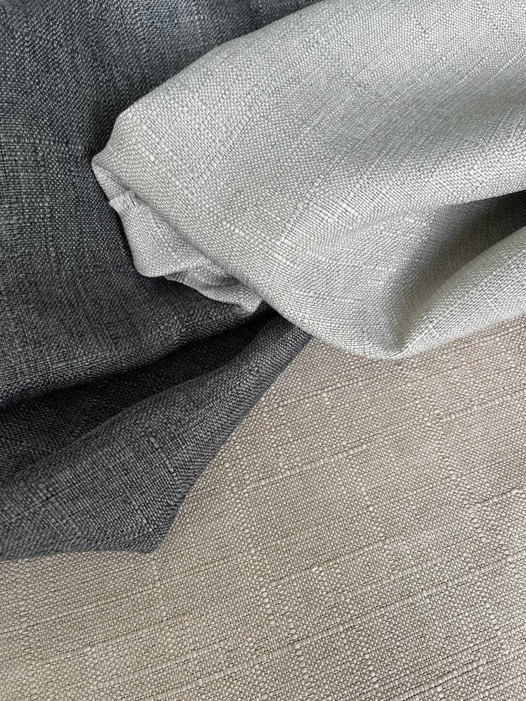 Dark Grey Linen Look Serviette