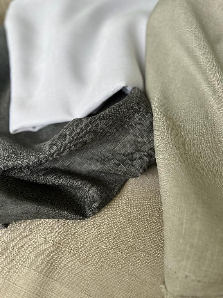 Light Grey Linen Look Serviette