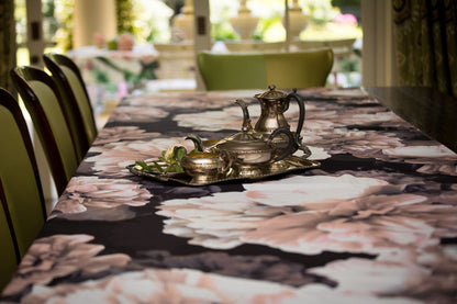 Peonie Up Close Material Tablecloth