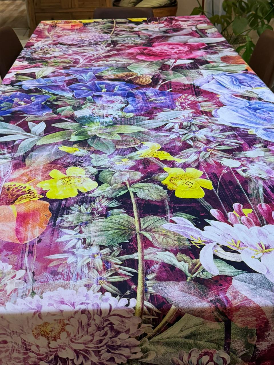 Wild Blossom Material Tablecloth