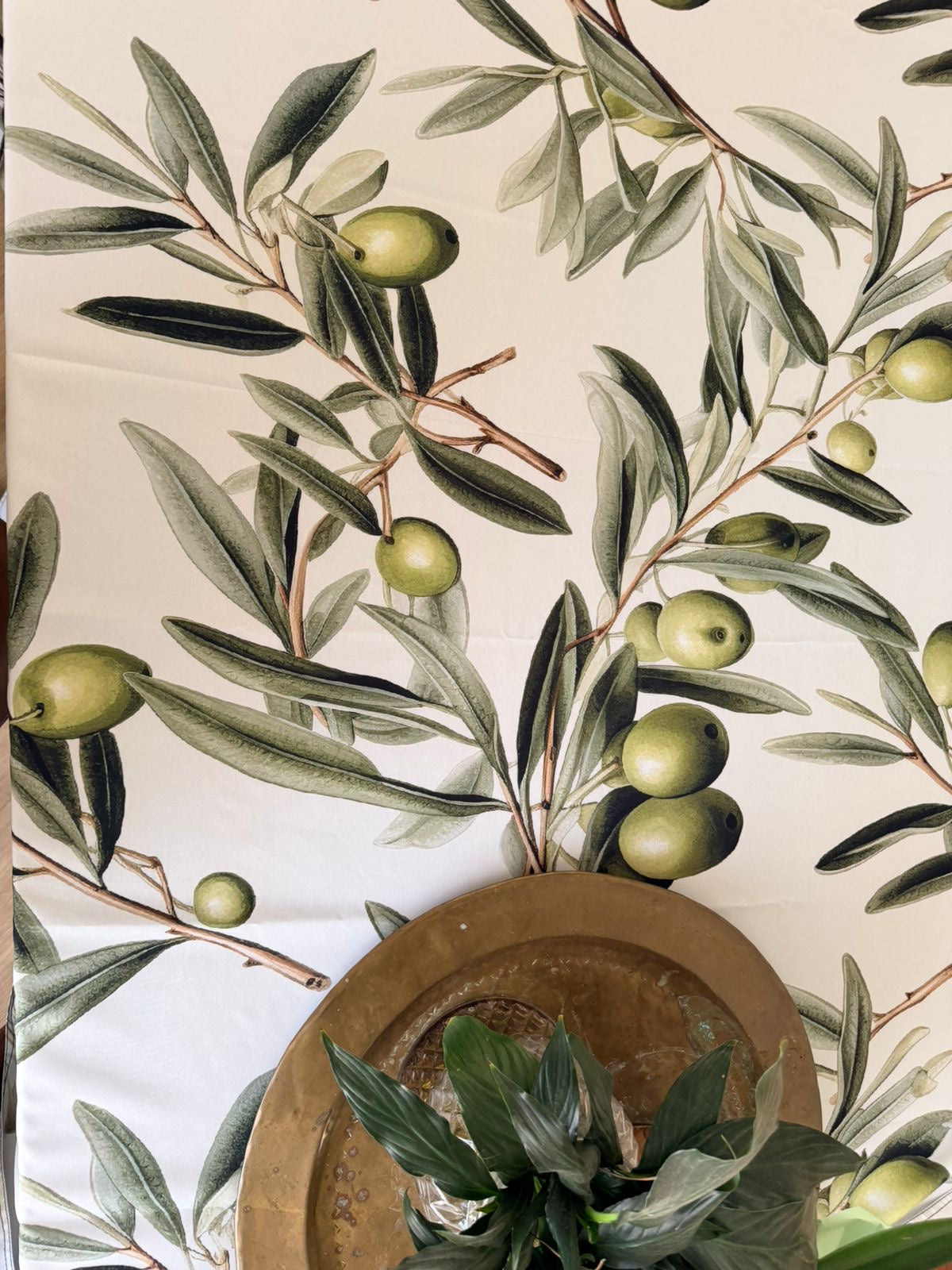 Olives Material Tablecloth